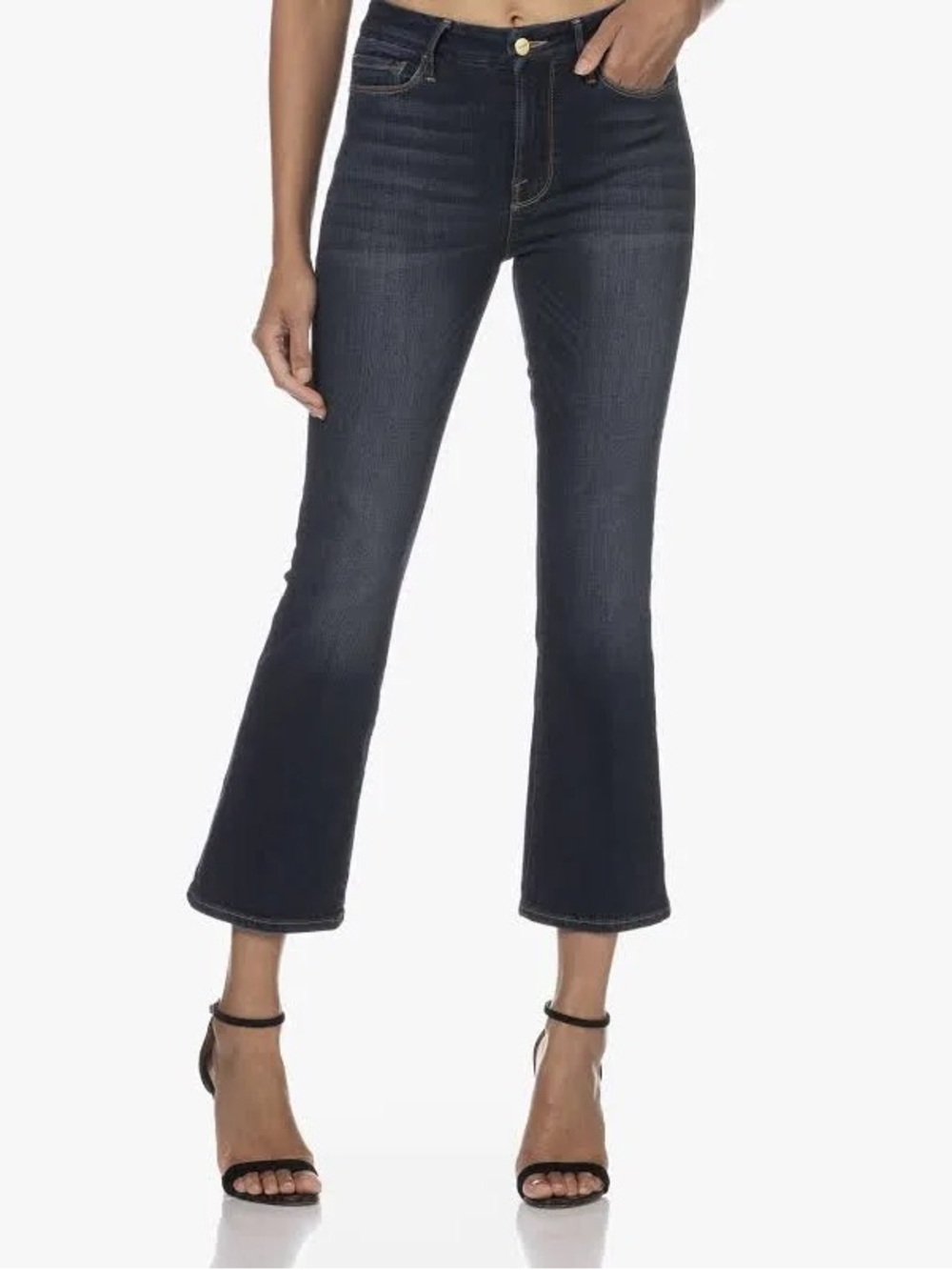 FRAME Denim Jeans Le Crop Mini Boot Size 25